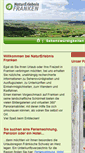 Mobile Screenshot of naturerlebnis-franken.de